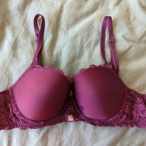 Victoria secret dream angels purple plum bra 36B